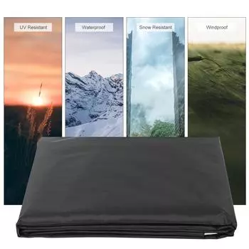 Чехол на молнию для зонта для патио, водонепроницаемые, устойчивые к ультрафиолетовому излучению чехлы для зонтов, подходят для зонтов для уличного рынка L