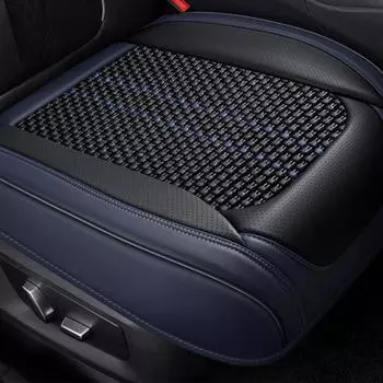 Чехол на переднее сиденье автомобиля класса люкс, полностью окружающий подушку сиденья автомобиля, дышащая кожаная автоподушка, салон, четыре сезона, универсальная
