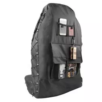 Чехол на переднее сиденье автомобиля TIROL, универсальная защита для автомобильного сиденья с органайзером для спинки сиденья CHINA