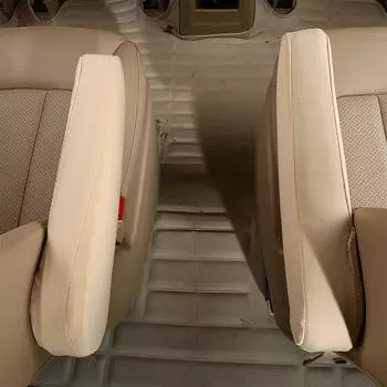 Чехол на подлокотник автомобильного сиденья, мягкая, удобная, эластичная ткань, универсальный, пылезащитный, для защиты подлокотника автомобиля чёрный