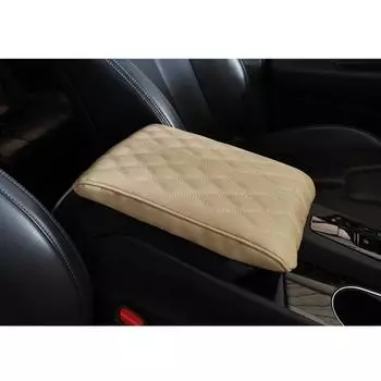 Чехол на подлокотник автомобиля Универсальная центральная консоль с волнообразным узором Подлокотники автомобильных сидений Защитная подушка Подлокотники для рук
