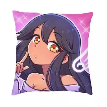 Чехол на подушку Aphmau 45x45 см, мягкие милые наволочки с японским мультфильмом аниме для автомобильного дивана, наволочки с двусторонней печатью 30x30cm 12x12in