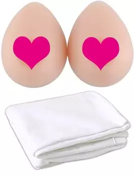 Чехол на подушку для тела Аниме Силиконовая подушка для обнимания груди (Чашка D, 160х50см)