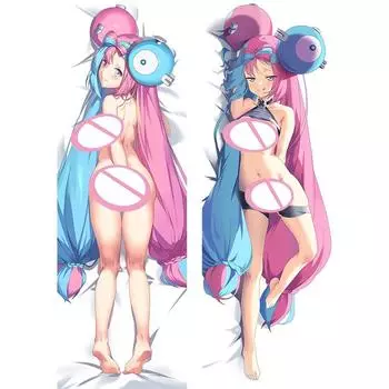 Чехол на подушку для тела в натуральную величину с двусторонним принтом Dakimakura Anime nannjamo Peach40X120CM