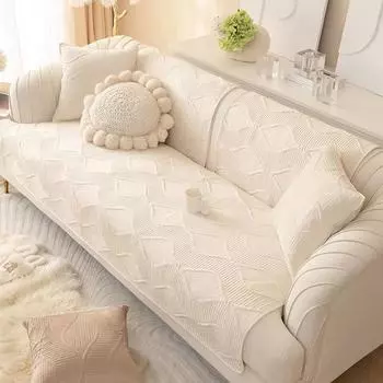 Чехол на подушку Four Seasons Universal Fabric нескользящий чехол для дивана Simple Modern All-inclusive Universal Cover Sofa Case 70x70cm 1pcs