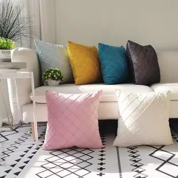 Чехол на подушку из бархата Design, украшение для гостиной, украшение для дома, подушка для дивана 45x45 см 45x45cm