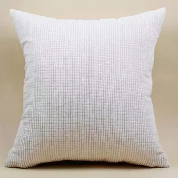 Чехол на подушку из вельветовой ткани 40x40/45x45/50x50/55x55/60x60/65x65/70x70 см, декоративная наволочка, декоративная подушка 40x40cm кремовый