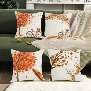 Чехол на подушку Многоразовый Полиэстер Защитный C