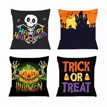 Чехол на подушку, подарок на Хэллоуин, наволочка для стульев, домашние декоративные подушки для дивана, наволочка SJ-305 40x40cm