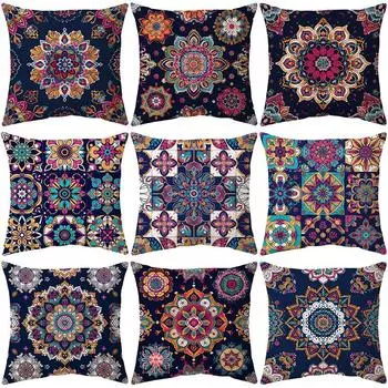 Чехол на подушку с коротким плюшевым принтом, декоративный чехол для дивана в гостиной, чехол для подушки в спальне CR036-1