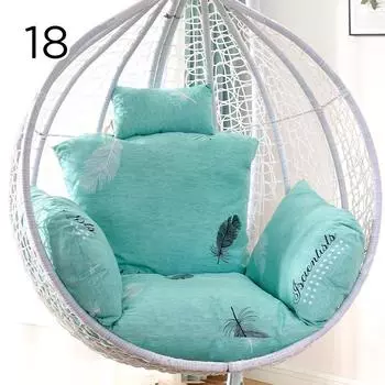Чехол на подушку S/L Swing, ненаполненный, для подвесной корзины, для стула, для дома, патио, сада, шезлонга, наволочка (Нет свинга, нет заполнения) S - Cushion Cover