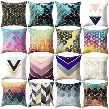 Чехол на подушку с розой, квадратная наволочка, украшение для дома чёрный