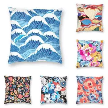 Чехол на подушку с скандинавским абстрактным геометрическим узором для дома, гостиной, дивана, офиса, украшение на пояс, подушка, наволочка 40X40CM