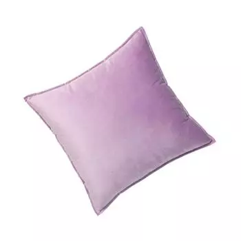Чехол на подушку сиденья, однотонный бархатный сменный мягкий декоративный многоразовый чехол на подушку для дивана на молнии, аксессуары 45x45cm
