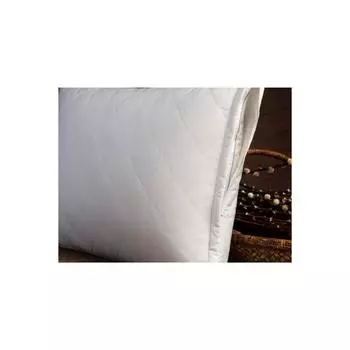 Чехол на подушку стеганый из хлопка 50х70 см, белый