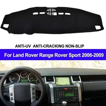 Чехол на приборную панель автомобиля, коврик для защиты от солнца для Land Rover Range Rover Sport 2006 2007 2008 2009 Right Hand Drive синий