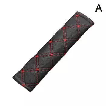Чехол на ремень безопасности автомобиля из искусственной кожи, наплечник для ремня безопасности, дышащая защитная накладка, аксессуары для декора салона автомобиля