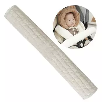 Чехол на ручку коляски, хлопчатобумажная ткань, чехол на ручку коляски, перчатки, чехол на поручень белый