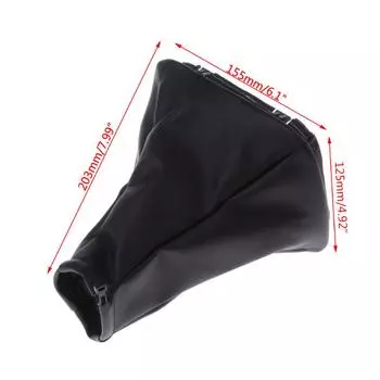 Чехол на ручку переключения передач автомобиля Чехол на рычаг переключения передач Чехол на ручку переключения передач Чехол на рычаг переключения передач Совместимо с Astra Vectra Calibra Corsa чёрный