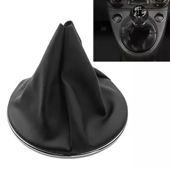 Чехол на ручку переключения передач, чехол для багажника Fiat 500 500C 2007-2018 Аксессуары для стайлинга автомобилей