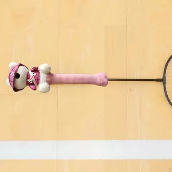 Чехол на ручку ракетки для бадминтона для женщин и мужчин, противоскользящая ручка для аксессуаров зелёный