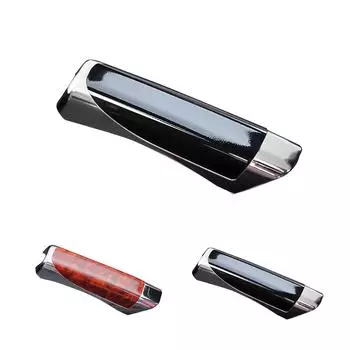 Чехол на ручник - стильное украшение на ручник для автомобилей, высококачественный долговечный защитный чехол на ручник, подходит для большинства автомобилей, простая установка One Size чёрный