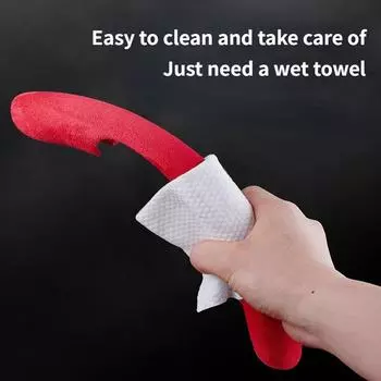 Чехол на руль автомобиля из замши 38 см 15 дюймов Меховой материал Универсальный чехол на руль Противоскользящие аксессуары красный