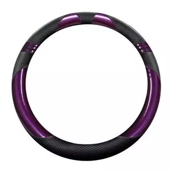 Чехол на руль автомобиля, защищенный от пота, очаровательный, всесезонный красный