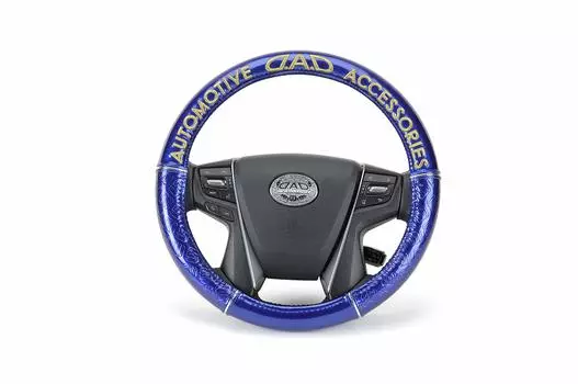 Чехол на руль Garcon DAD Royal Чехол на руль Monogram Leather Enamel Размер S Защита от грязи Защита от грязи Защита от царапин Стандартные автомобили Light