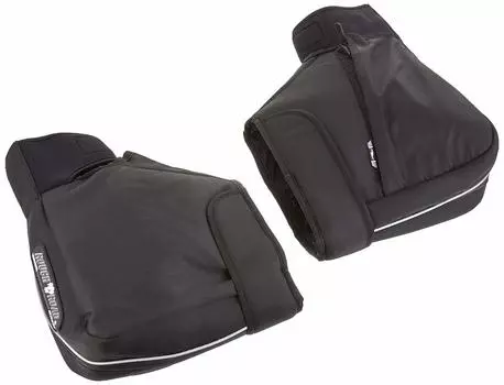 Чехол на руль мотоцикла HOT Hand Warmer черный свободный размер RR5927 ROUGH&ROAD