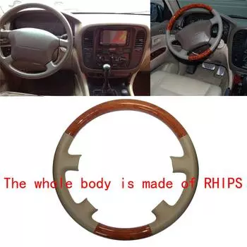 Чехол на руль подходит для Land Cruiser Lexus LX470 450 LS400 1998-2002 гг.