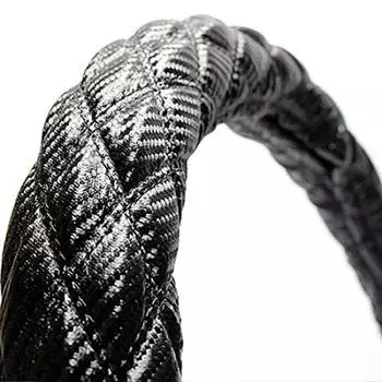 чехол на руль супер класс карбон кожа черный 2HS