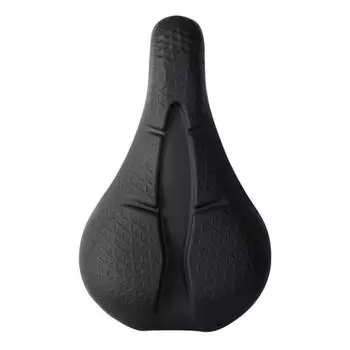 Чехол на седло велосипеда, сверхлегкий, дышащий, эластичный, силиконовый, амортизирующий, для горного велосипеда, шоссейного, горного, велосипеда, подушка для седла, велосипедные аксессуары чёрный