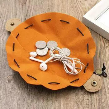 Чехол на шнурке для игральных костей, износостойкий, легкий, портативный, из искусственной кожи, ювелирные изделия, монета, маленькая сумка для хранения аксессуаров темно-коричневого