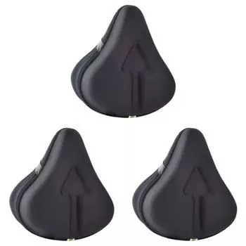 Чехол на сиденье электрического велосипеда. Удобная утолщенная губчатая подушка.