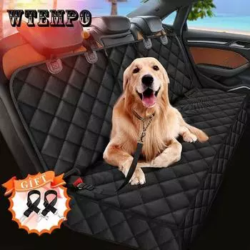 Чехол на сиденье автомобиля для собак, 100% водонепроницаемый автомобильный коврик для домашних животных, гамак, подушка для заднего сиденья автомобиля, переноска домашних животных