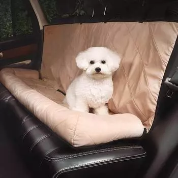 Чехол на сиденье автомобиля для собак, большой размер, защита, водонепроницаемый, регулируемый, противоскользящий, коврики для собак, многофункциональные товары для животных хаки