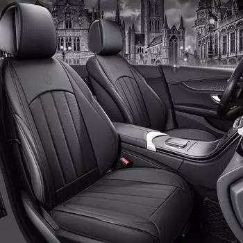 Чехол на сиденье автомобиля из искусственной кожи с полным покрытием для HYUNDAI Genesis venue Terracan Ioniq Accent ix25 ix35 Kona Auto Accessories