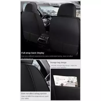 Чехол на сиденье автомобиля из искусственной кожи с полным покрытием для MG ZS EV GT EHS RX5 MG4 MULAN MG5 MARVEL R MG6 Автомобильные аксессуары