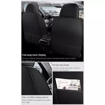 Чехол на сиденье автомобиля из искусственной кожи с полным покрытием для всех моделей CITROEN C4 Picasso C3 C5 C6 DS4 DS5 DS6 DS7 Автомобильные аксессуары