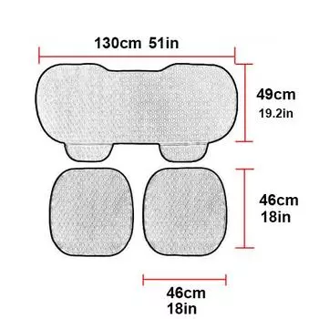 Чехол на сиденье автомобиля, зимняя теплая подушка для сиденья, противоскользящая, универсальная, дышащая, для переднего сиденья автомобиля, 1 шт.
