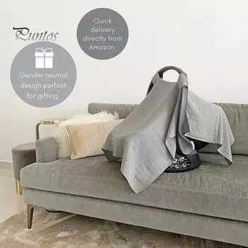 Чехол на сиденье безопасности для младенцев, дышащий солнцезащитный чехол с рисунком, ветрозащитный чехол на сиденье для путешествий на открытом воздухе зелёный