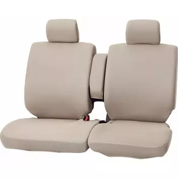 Чехол на сиденье BONFORM, цветной, чехол для легкового автомобиля, передний, 2 части, задний, полный чехол Kay, передний, N, бежевый 4055-59BE