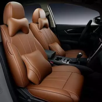 Чехол на сиденье BYD Song MAX All-Season — универсальный дизайн Full Surround Standard Edition коричневый