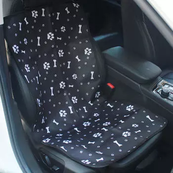 Чехол на сиденье для собаки в машине, защитный коврик для стула, нескользящая подкладка, коврик для сиденья автомобиля кофейный