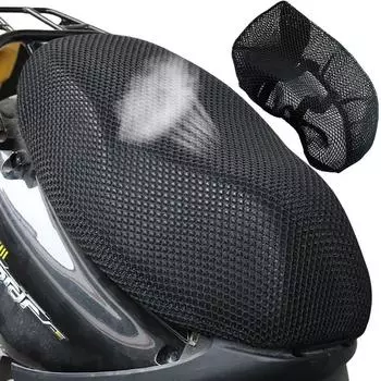 Чехол на сиденье мотоцикла, противоскользящий, 3D сетчатый, дышащий, водонепроницаемый, чехол для подушки сиденья мотоцикла, скутера, аксессуары для мото