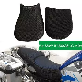 Чехол на сиденье мотоцикла, тканевый противоскользящий дышащий коврик для BMW R1200GS 2013-2018