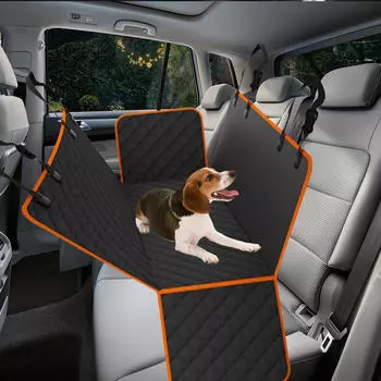 Чехол на сиденье Puy, прочный, нескользящий, устойчивый к царапинам гамак для внедорожников, грузовиков Orange Edge