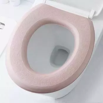 Чехол на сиденье унитаза, все включено, влагонепроницаемый, без запаха, полезный, хороший отскок для отеля синий