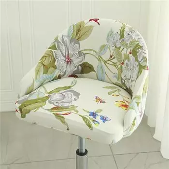 Чехол на стул Чехол на обеденный стол, сиденье, изогнутый табурет, подушка, подлокотник, домашний ресторан, бар, стул, специальный чехол на стул